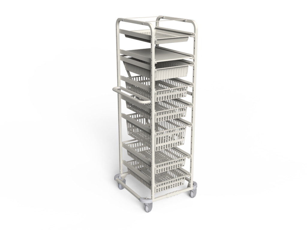 UT60-1 Open High Density Trolley