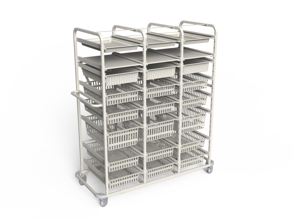 UT60-3 Open High Density Trolley